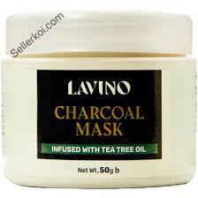 Lavino Charcoal Mask Infused With Tea Tree Oil (50gm)